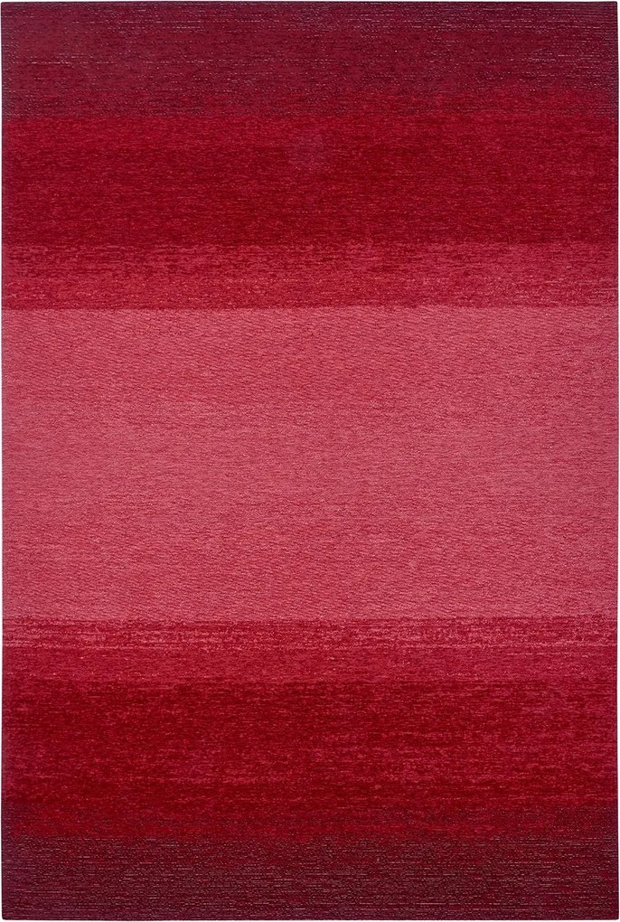 Nappali szőnyeg 120x180cm, csúszásgátló univerzális, zseníliapiros