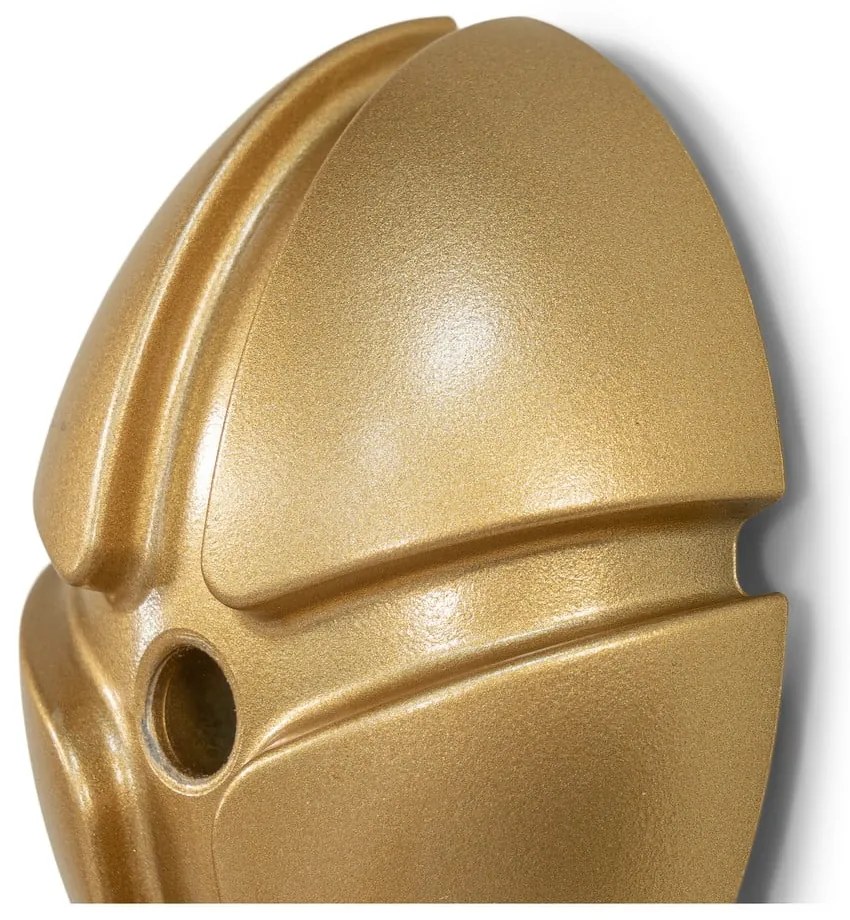 Aranyszínű fali műanyag akasztó Tick – Spinder Design