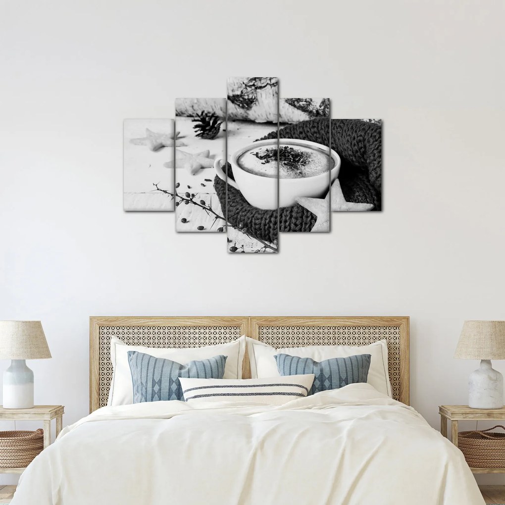 Kép - Téli cappuccino (150x105 cm)