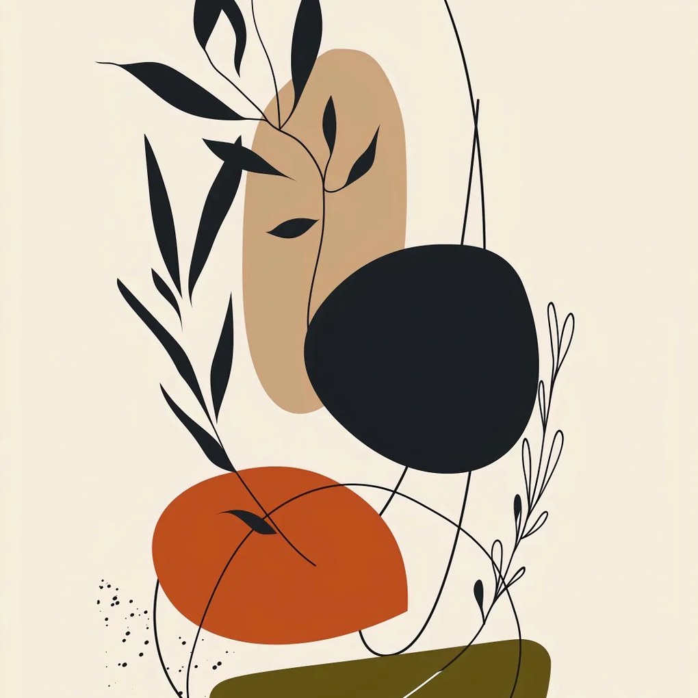 Poszter 50x50cm Természet menete