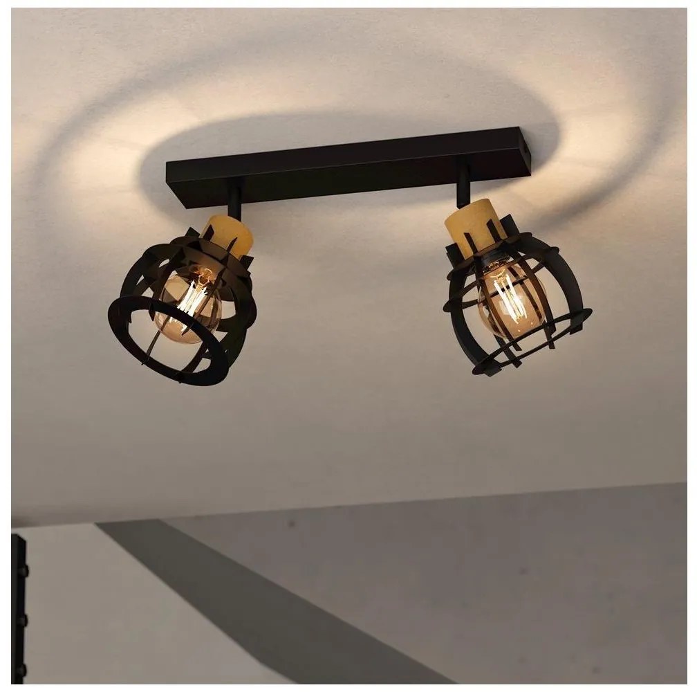 Eglo 43927 - Spotlámpa STILLINGTON 2xE27/40W/230V