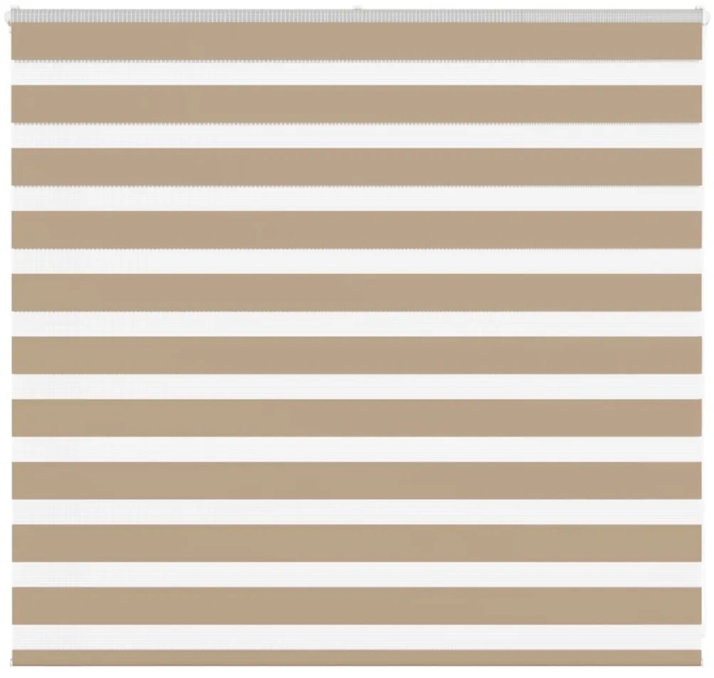 zebrafüggönnyel homokbarna szövetszélesség 155,9 cm poliészter