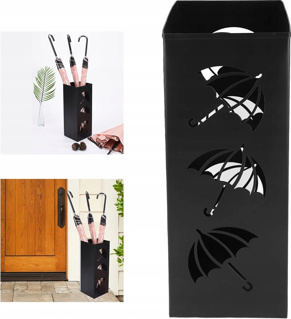 Esernyőtartó Állvány Áttört Esernyő Csepegtetővel