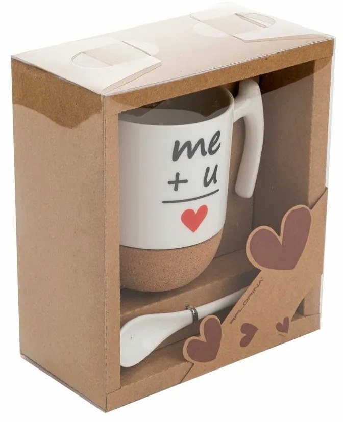 Florina porcelán bögre Me+U, 250 ml