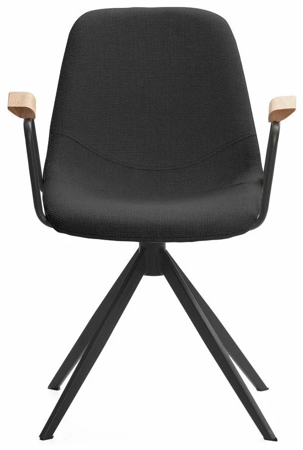 Fekete étkezőszék szett 2 db-os Tali – Marckeric