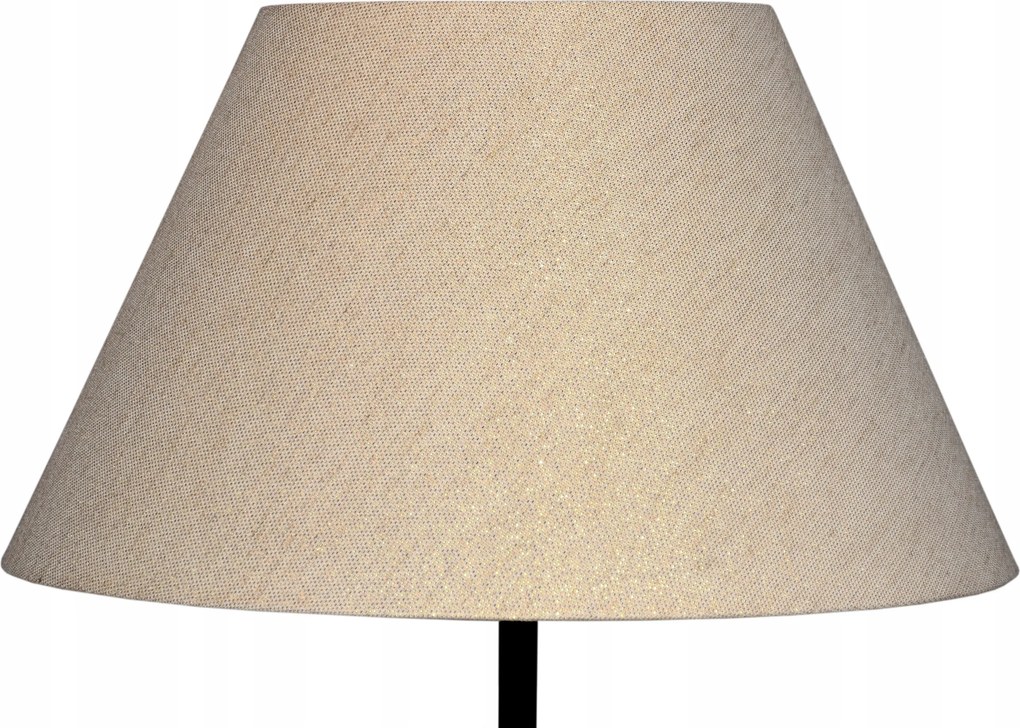 Exkluzív Lámpabúra E27 Feltekerhető Szélű lámpabúra 15/31 h18 cm Bézs+Arany Latina
