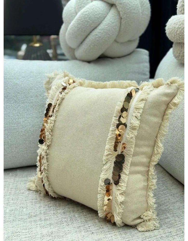 Párnahuzat 43x43 cm Sequins – Mioli Decor