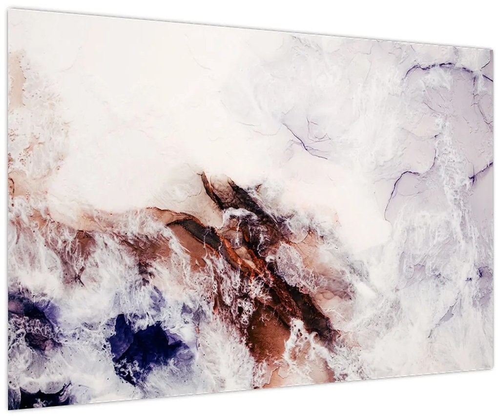 Kép - Lila márvány N⁰1 (90x60 cm)