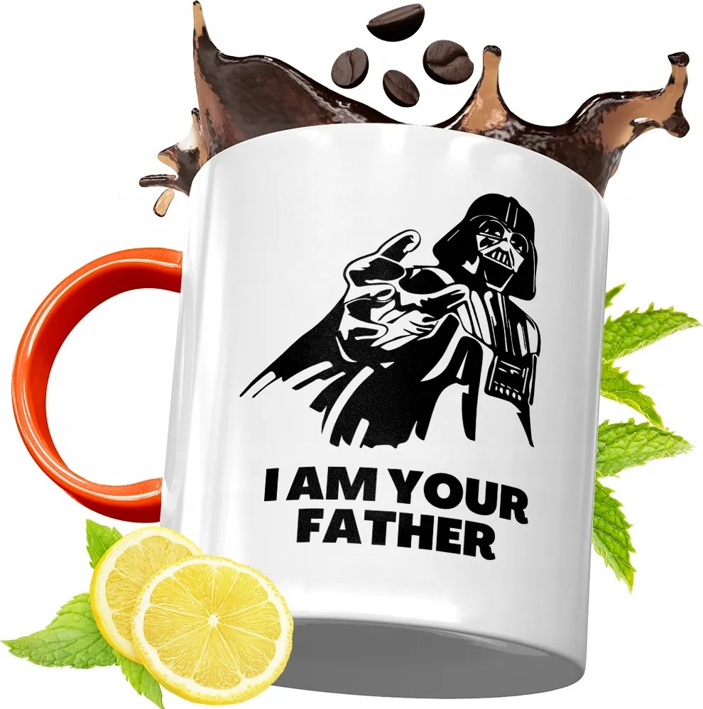 Narancssárga Bögre Apák Napjára Ajándék fényképes nyomtatással