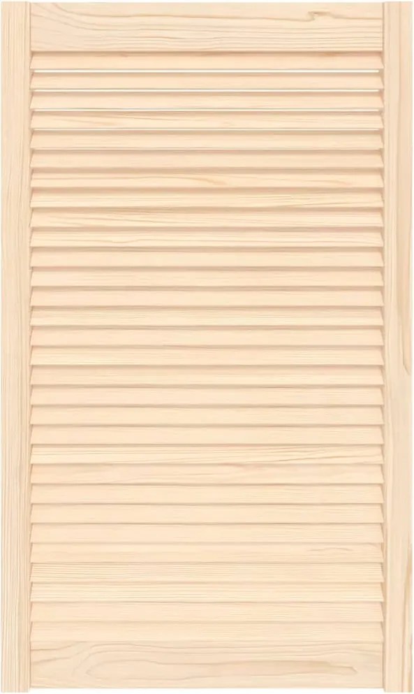 vidaXL tömör fenyőfa lamellás szekrényajtó 99,3 x 59,4 cm