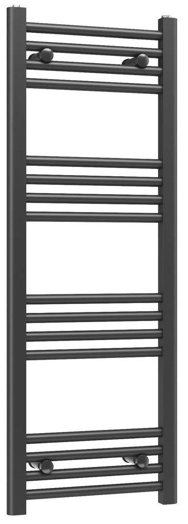 Erga Basic, fűtőelem 1100x400 mm, 434 W, fekete, ERG-LAV-BASIC-11040-BK