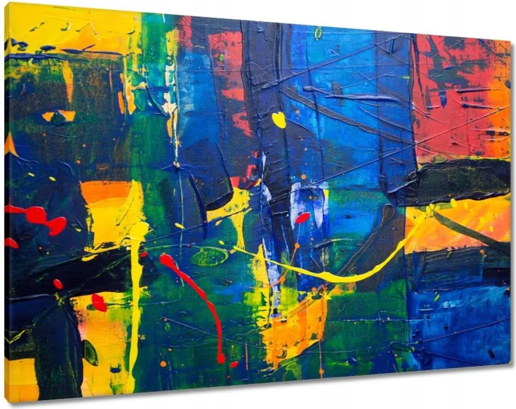 Festmények 100x70 Absztrakt Bika