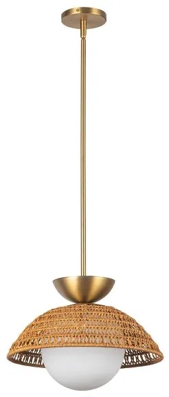 Alora Mood ALM-PERTH-P-GD - Rudas csillár PERTH 1xE27/60W/230V átm. 37,5 cm arany