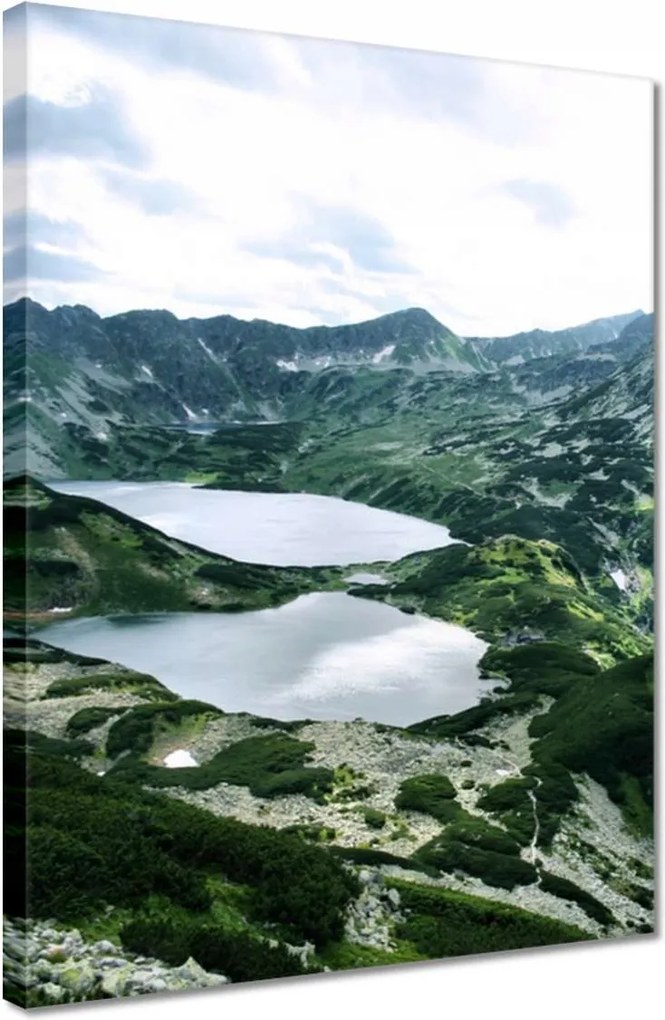 Vászonkép 30x40 Tátra Völgy 5 tó
