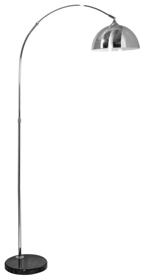 Állólámpa 1xE27/60W/230V fényezett króm