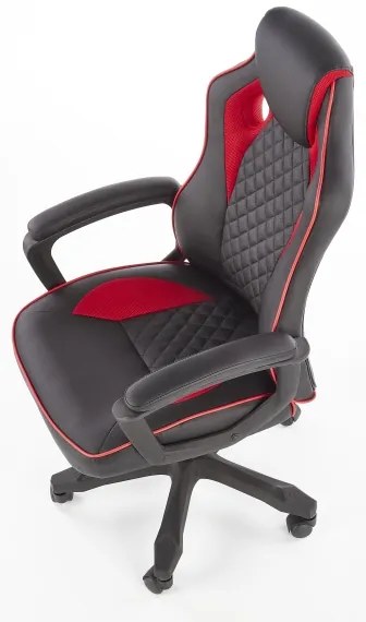 Irodai szék HELO fekete/piros