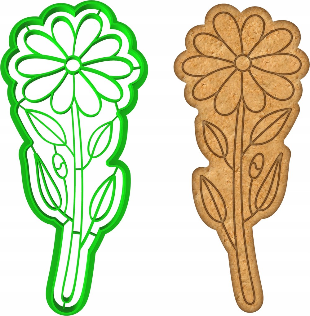 Húsvéti Forma Húsvéti lyukasztó Valentin Napra Virág 15cm