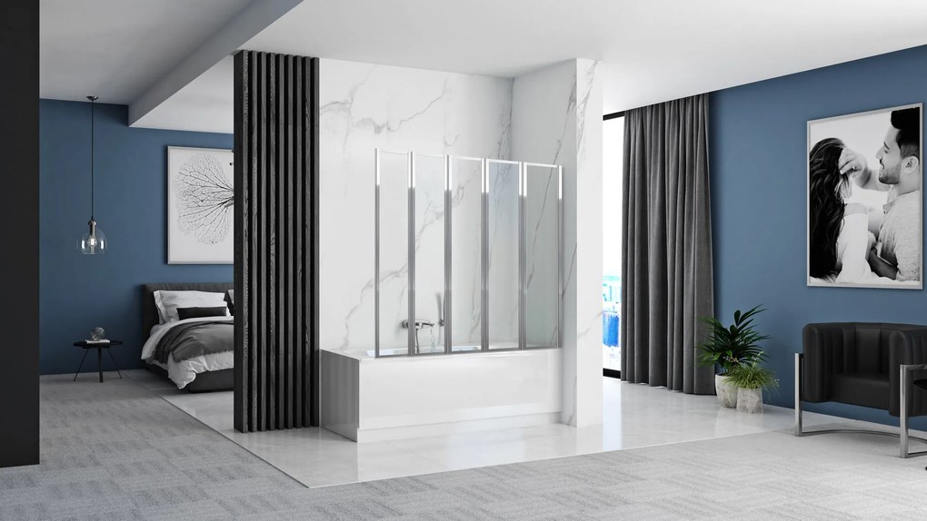 Fürdőkádparaván Rea Idea 120 cm