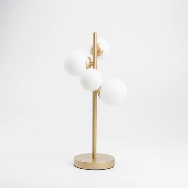 Brilagi - LED Asztali lámpa MILLA 4xG9/3W/230V arany/fehér