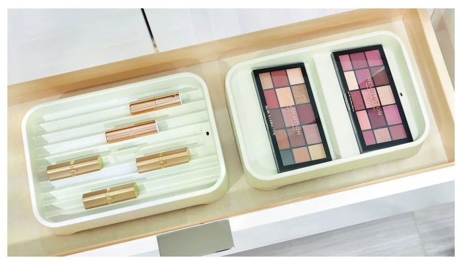 Eco Bin fehér ékszertartó, 28,12 x 19,23 cm - iDesign