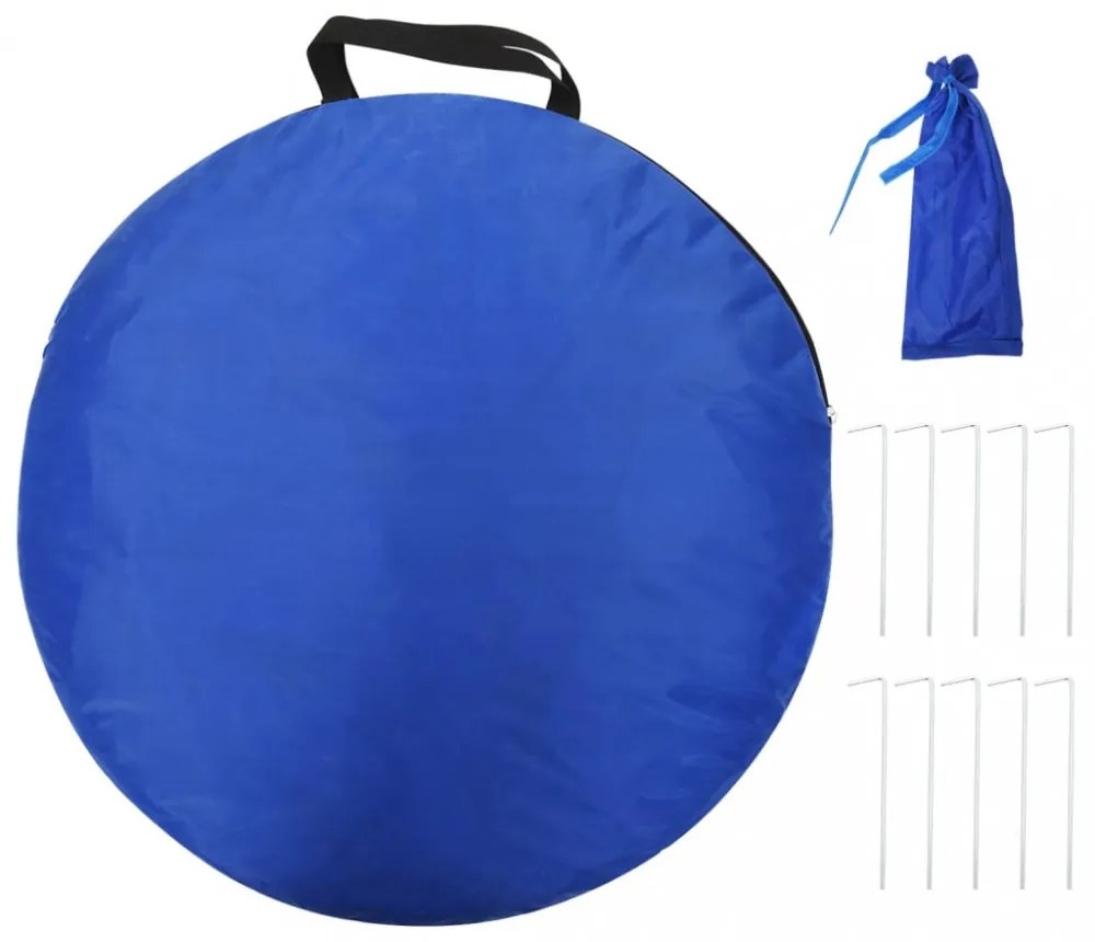 kék poliészter kutyaalagút Ø50 x 1000 cm