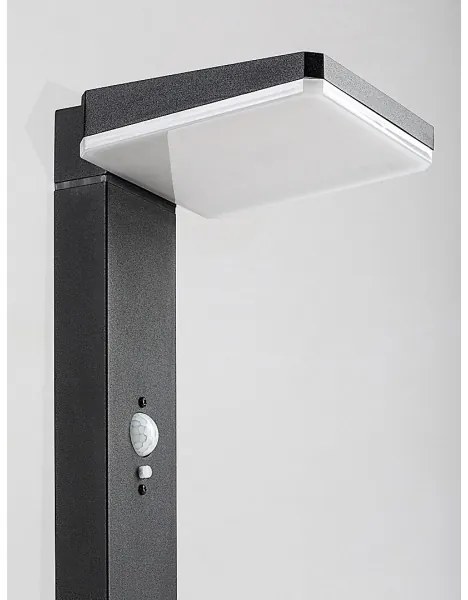 Rabalux 77079 - LASSET LED 4,4W/3,7V IP54 kültéri napelemes lámpa, antracit