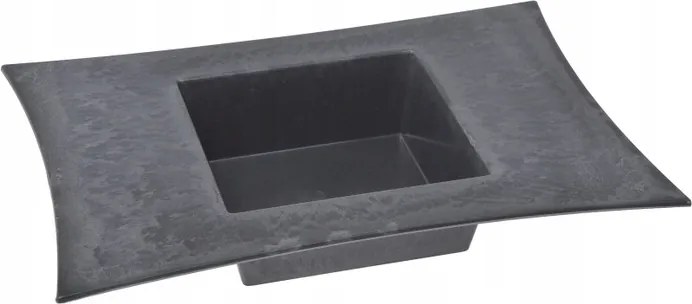 Grafit plexi takaróponyva kompozícióhoz 30x22cm