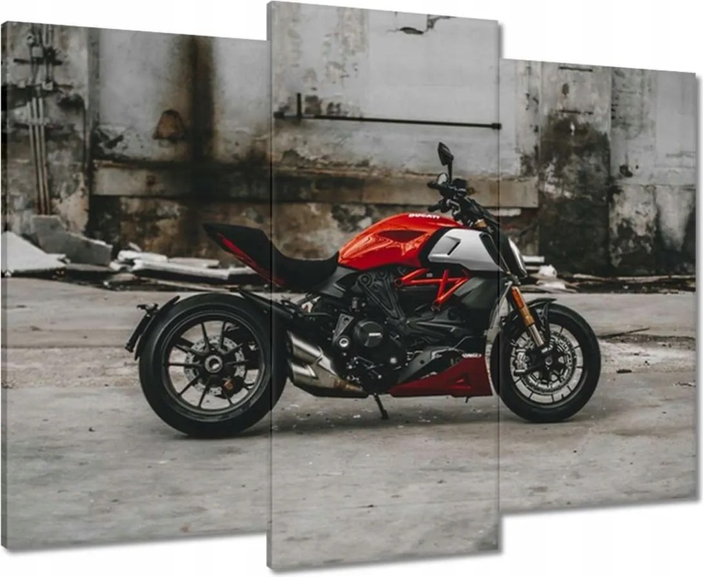 Vászonkép 90x70 Piros Ducati Motorkerékpár