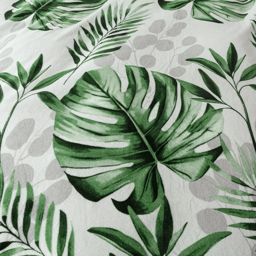 Mikroplüss ágyneműhuzat SINERO zöld Ágyneműhuzat mérete: 70 x 80 cm | 140 x 200 cm