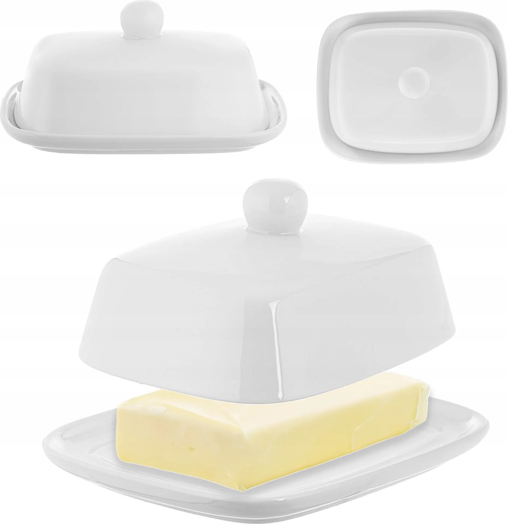 Vajtartó Fedéllel Fehér Klasszikus 16,5 cm