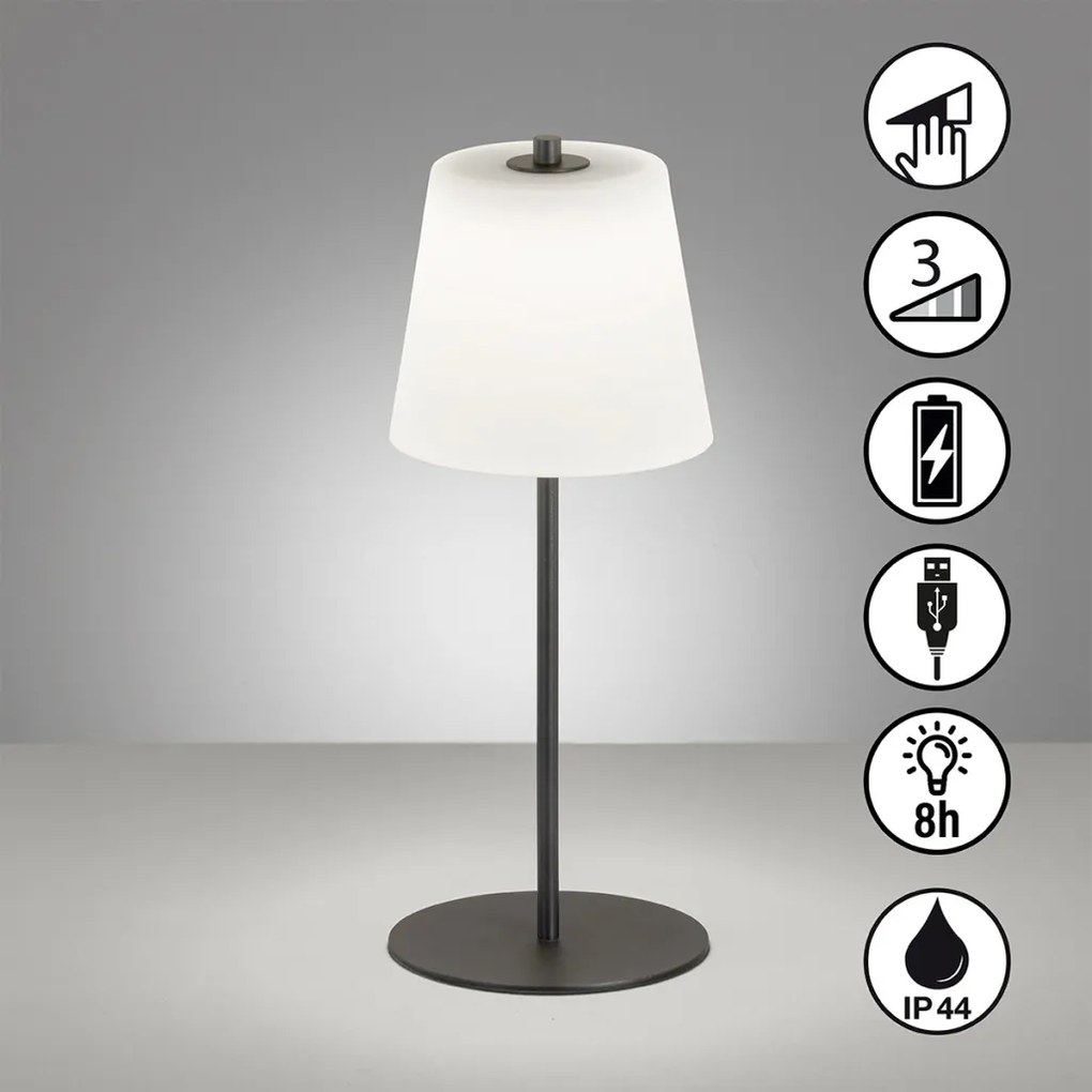 FISHER&HONSEL 850286 MARBELLA Kültéri Dekorációs Lámpa LED IP44