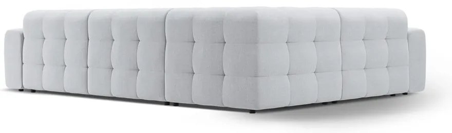 Világosszürke sarokkanapé (bal oldali-L alakú) Kendal – Micadoni