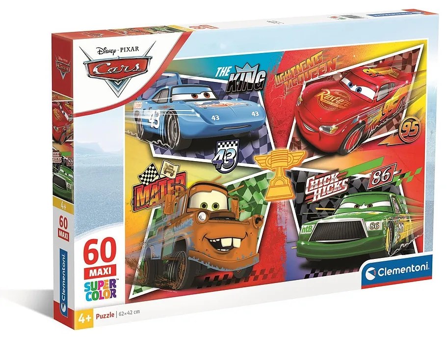 Disney Verdák Competitors 60 db-os maxi puzzle Clementoni