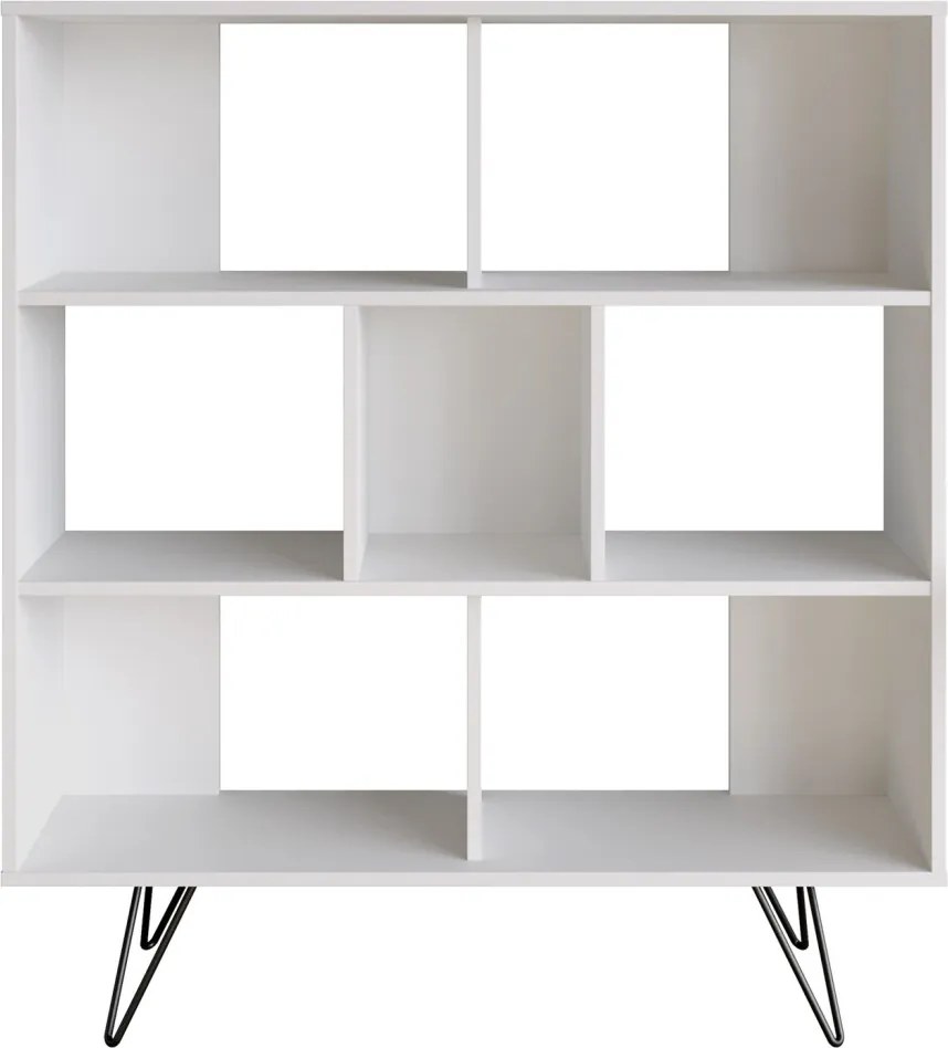 Mistico könyvespolc, fehér, 120 cm