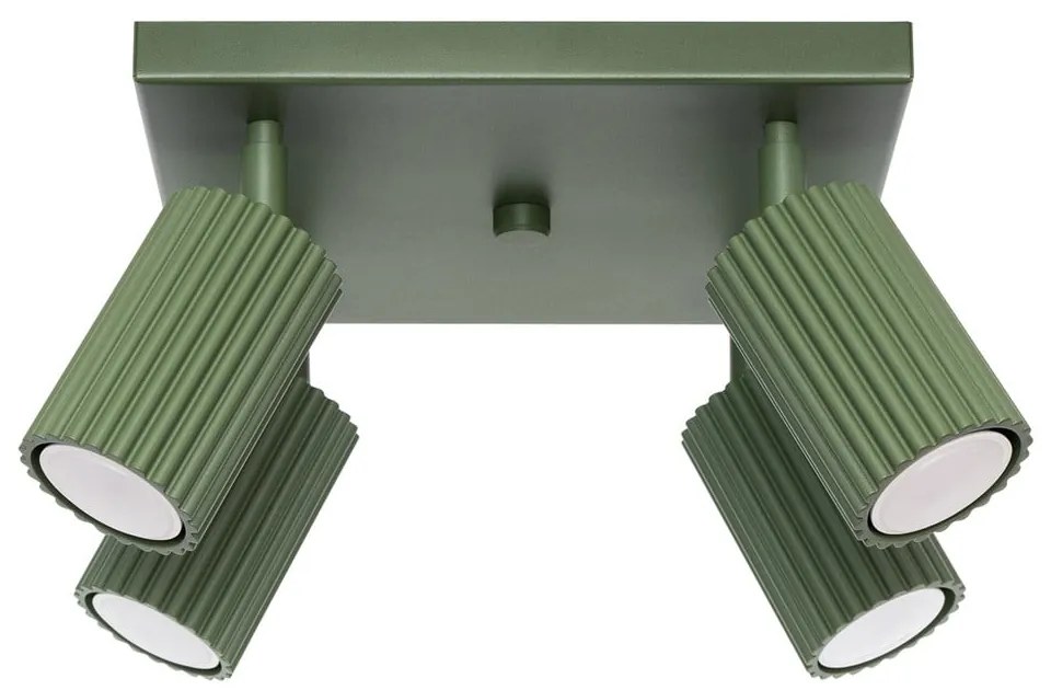 Zöld spotlámpa 25x25 cm Gleam – Sollux