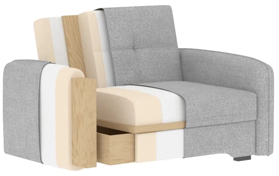 Fekete fotel Laine – ELTAP