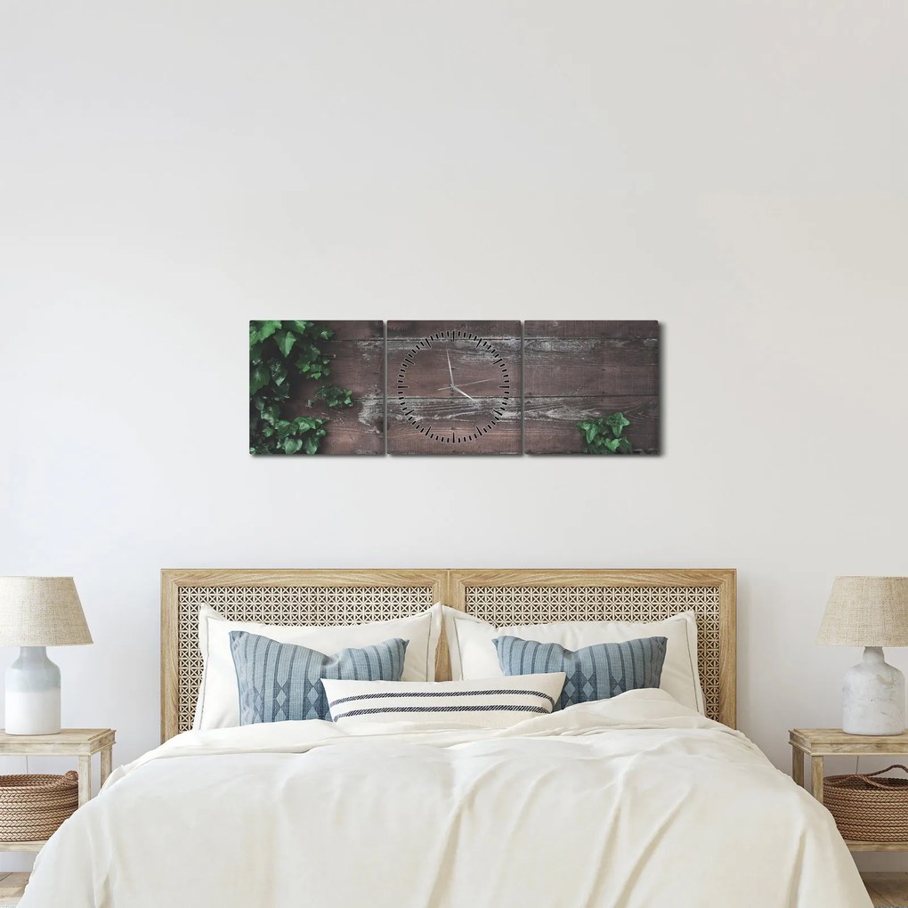 Kép - Borostyán (órával) (90x30 cm)