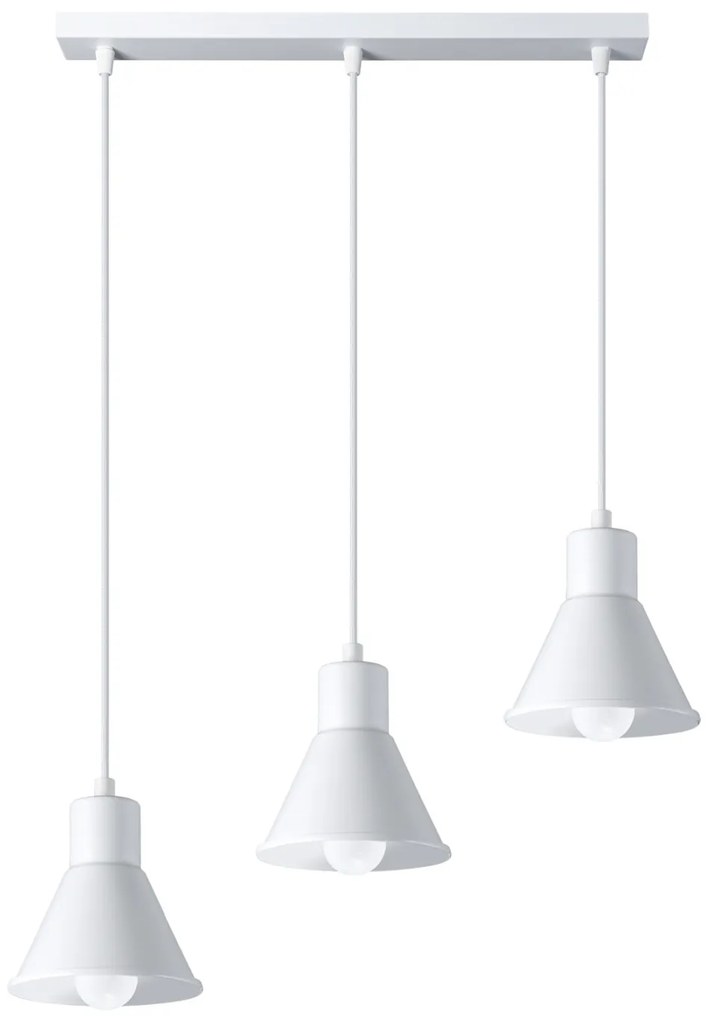 SOLLUX SL-0984 TALEJA Többágú Függesztett Lámpa Fehér E27 IP20