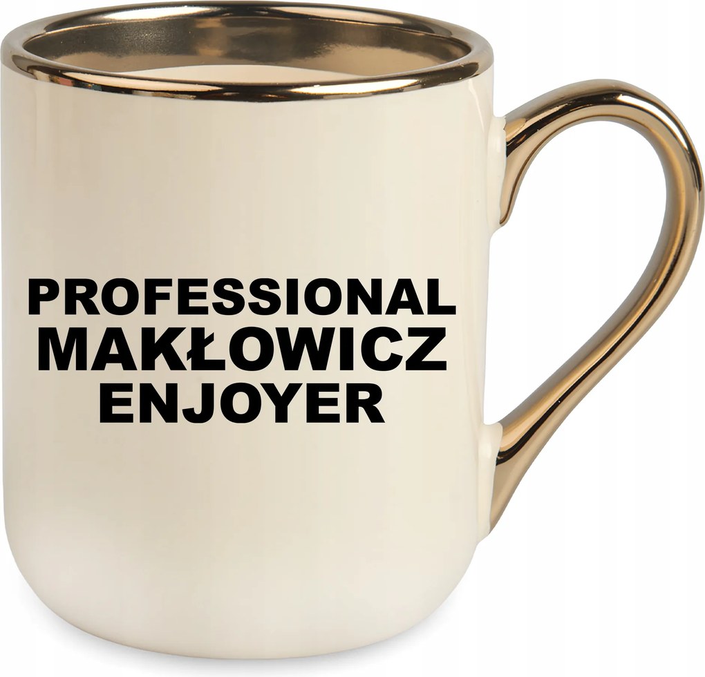 Bögre Elegant Bézs Professional Maklowacz Enjoyer Születésnapi Ajándék
