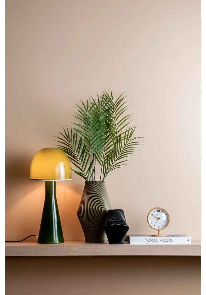 Sötétzöld asztali lámpa üveg búrával (magasság 45 cm) Bombin – Leitmotiv