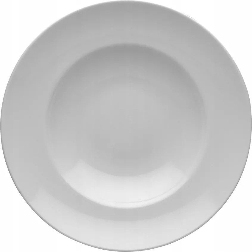 Lubiana Kaszub/hel Mélytányér Tésztához, Leveshez 29 cm Fehér