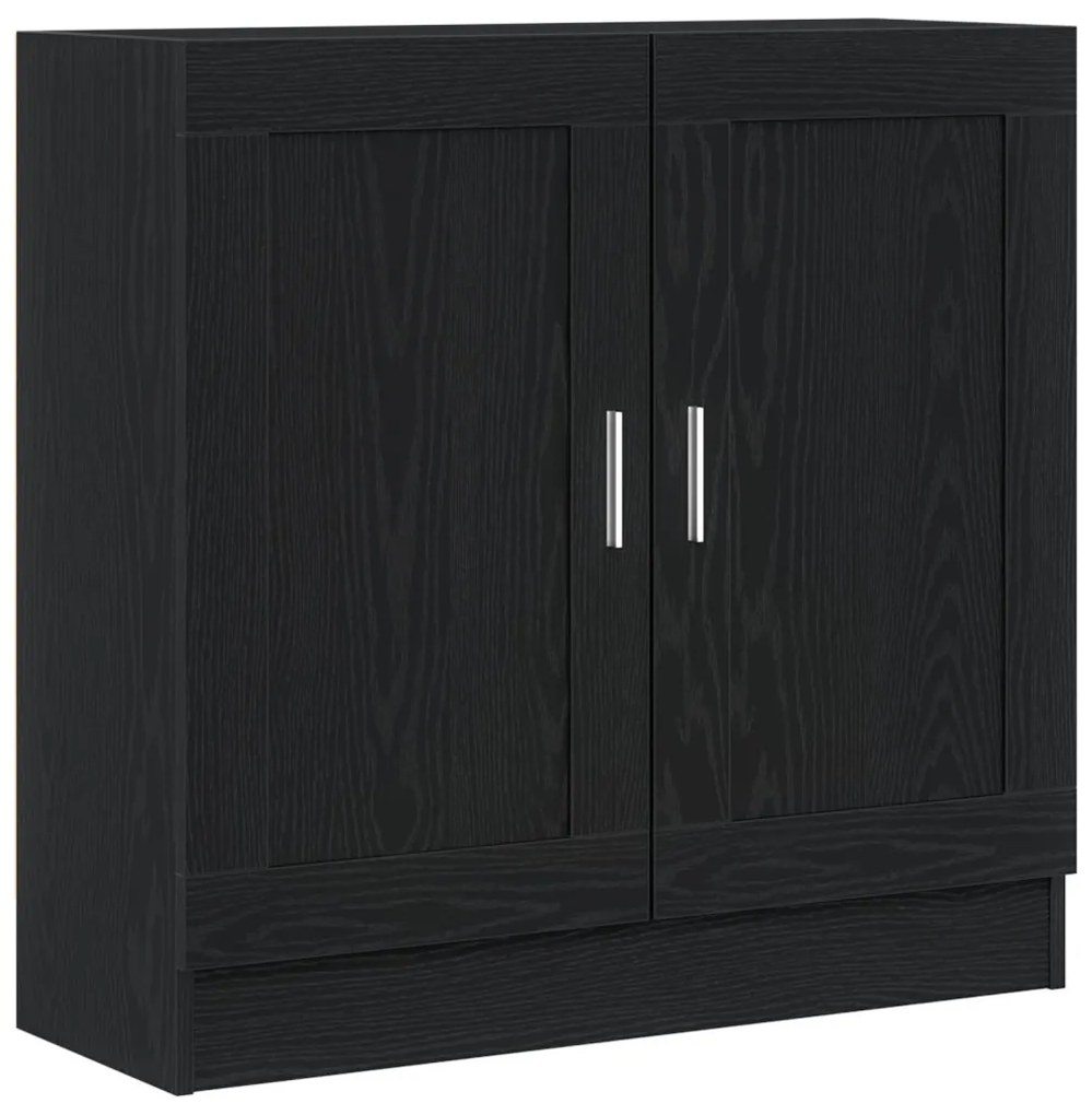 Könyvespolc Fekete Tölgy 82,5x30,5x80 cm Mérnöki Fa