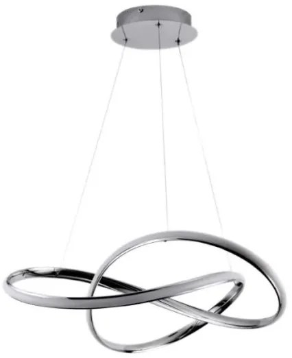 LED állítható fényerőjű csillár kábellel LED/70W/230V 3000-6500K króm DO-val