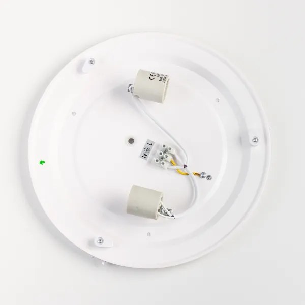 Brilagi - Fürdőszobai mennyezeti lámpatest POOL 2xE27/15W/230V átm. 30 cm IP54 bézs