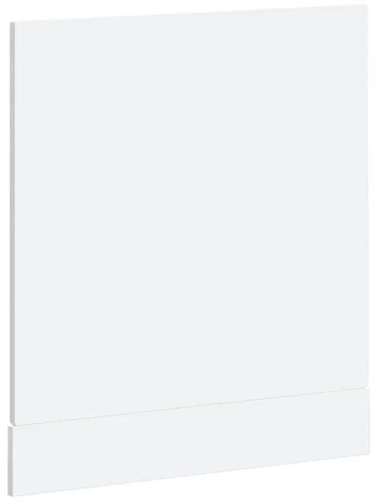 vidaXL mosogatógép panel Porto magasfényű fehér 60x1,5x67 cm gépi fa