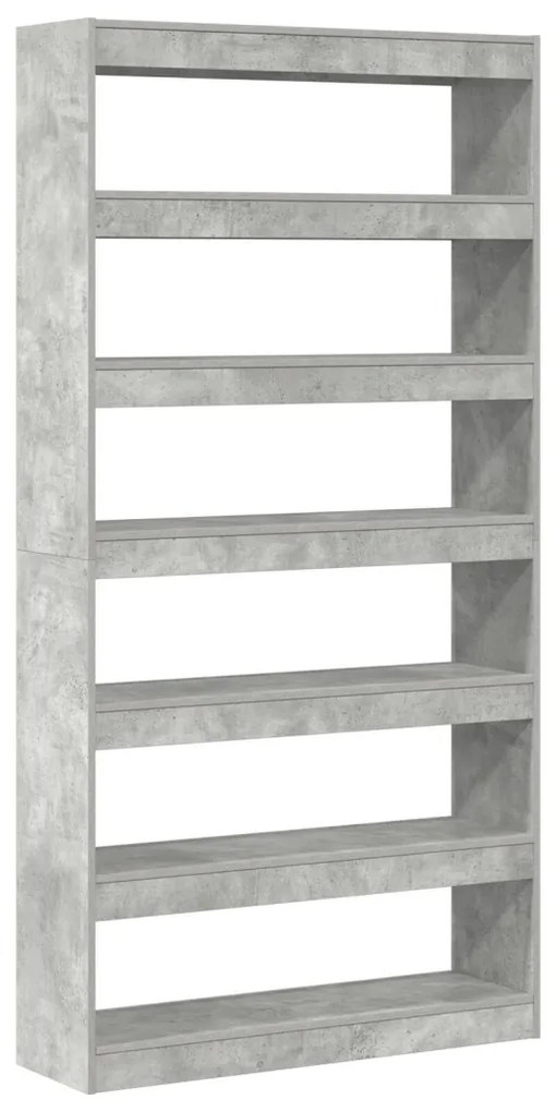 Könyvespolc Szürke Szerelt fa 100 x 30 x 198 cm Könyvespolc