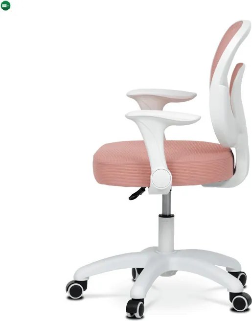 Gyerek Forgószék, Magasságállítás, Rózsaszín Hálós. KA-K1062 PINK