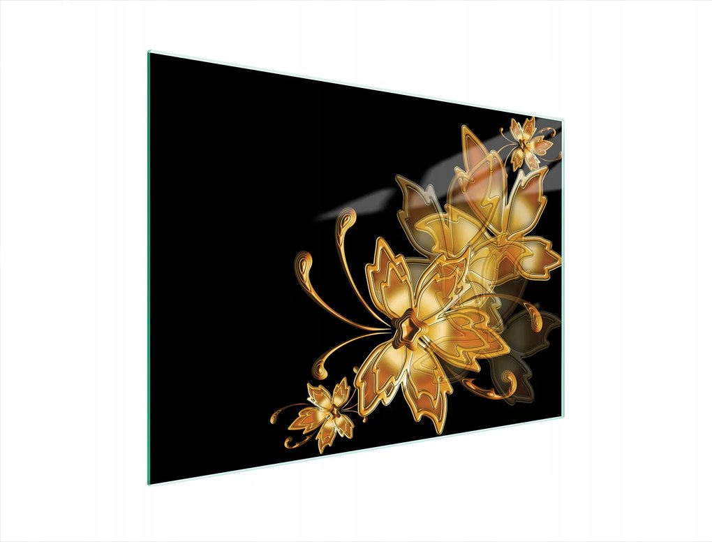 Üveg Vágódeszka 40x30 Arany Edzett Üveg