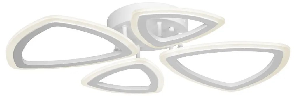 Felületre szerelhető csillár 4xLED/22W/230V fehér