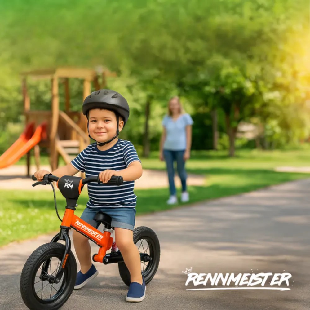 QUIDO gyerek futóbicikli, 3 éves kortól, narancs Rennmeister